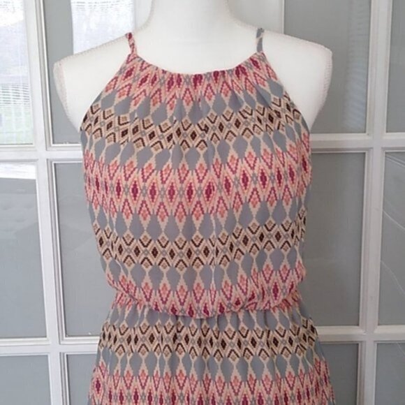 Tacera Aztec Print Sundress - Picture 3 of 15